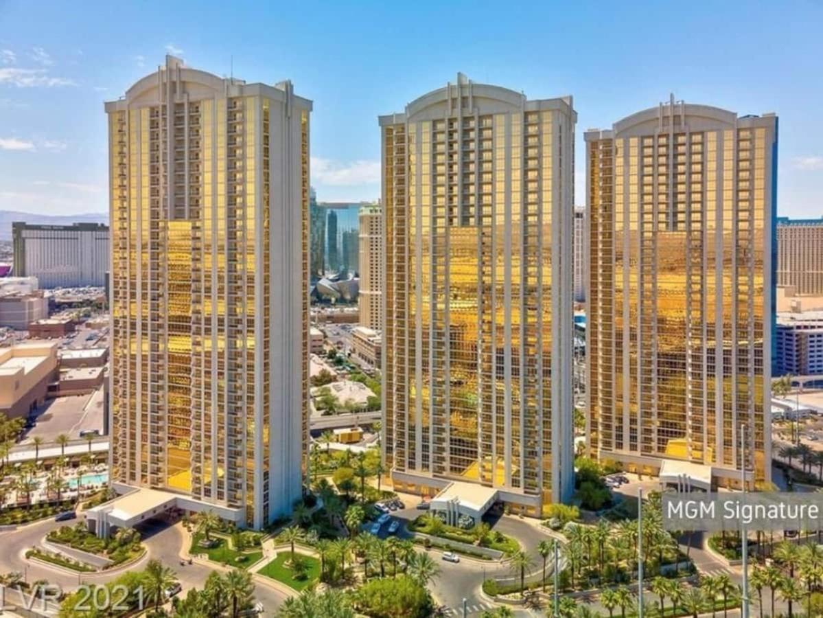 Awesome The Signature Mgm Condo With Strip View. No Resort Fee! Лас-Вегас Екстер'єр фото